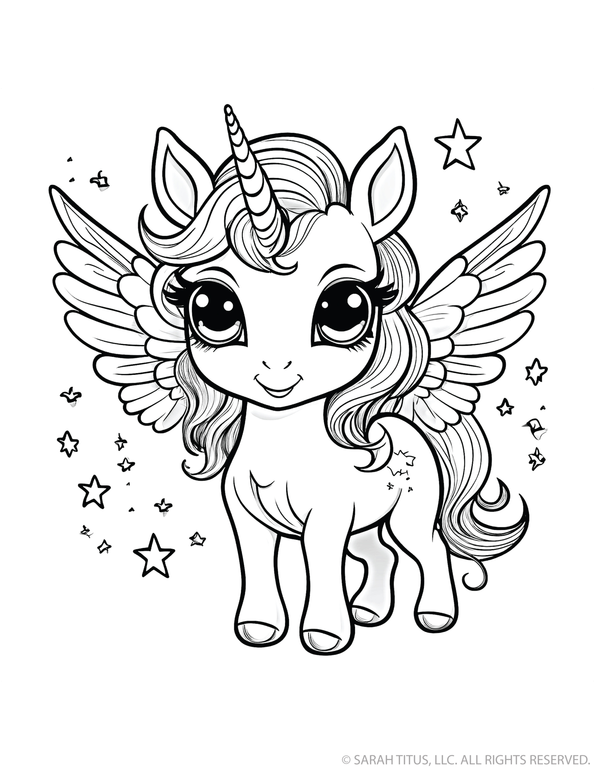 Enchanting Wings Unicorn