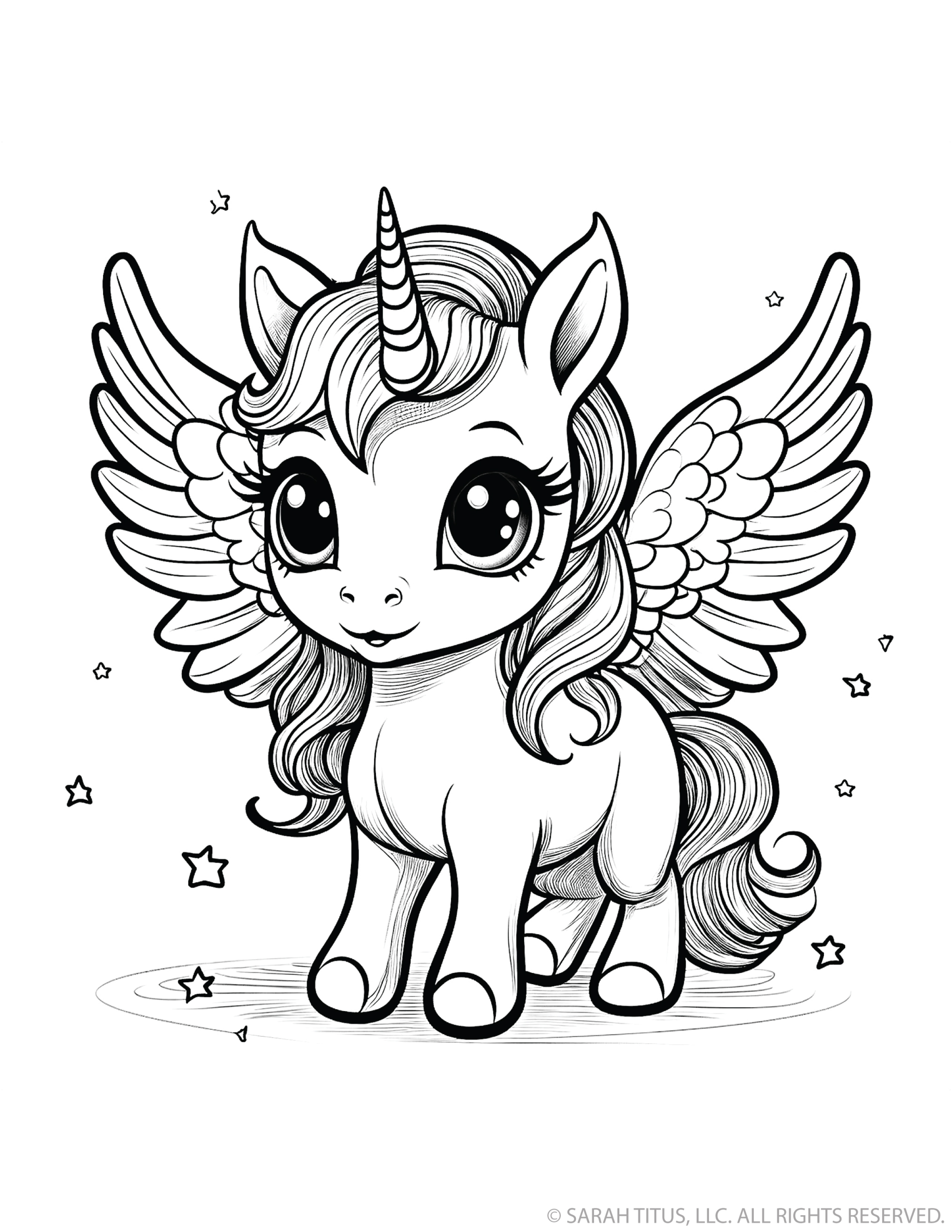 Gorgeous Winged Unicorn