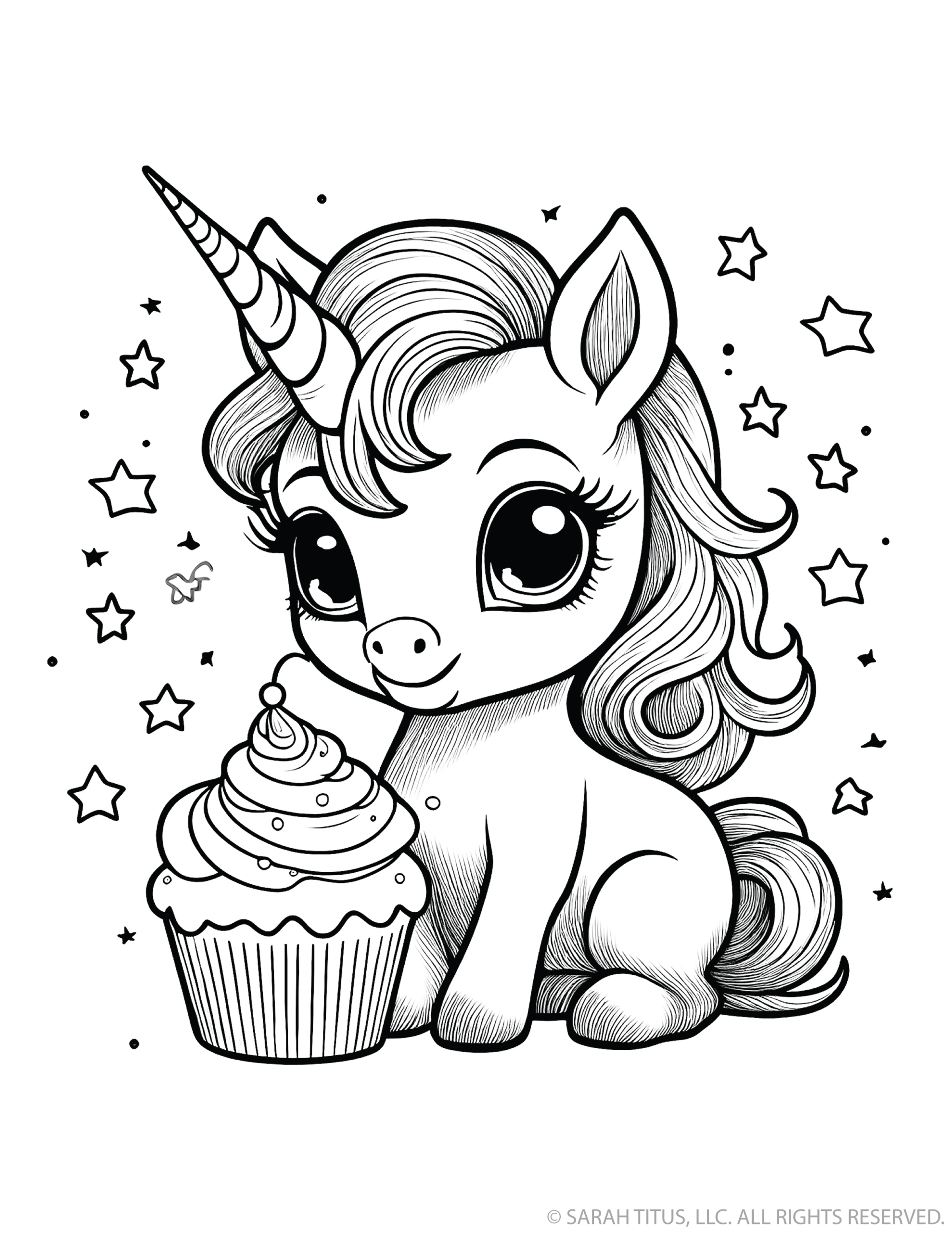 Delicious Cupcake Unicorn