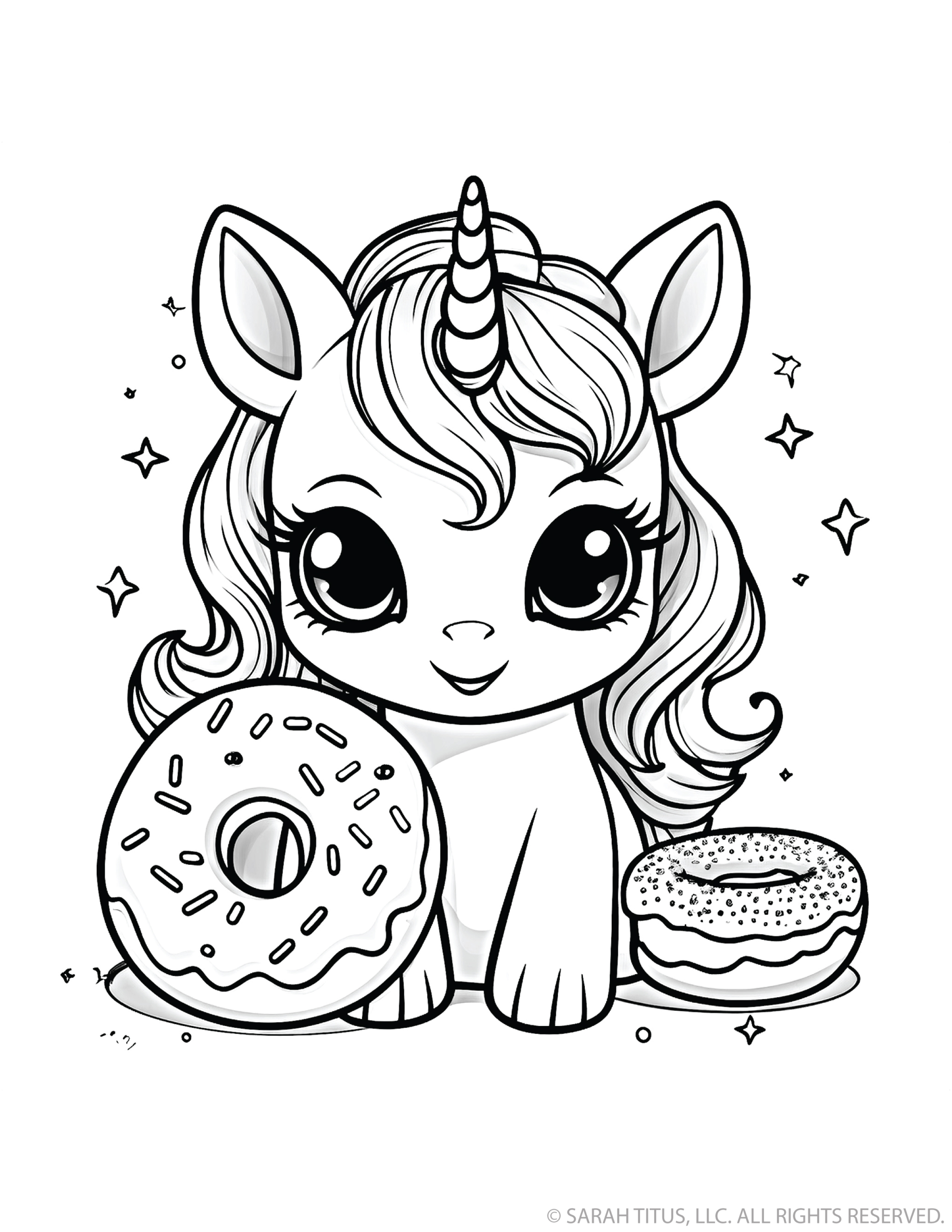 Sweet Donuts Unicorn