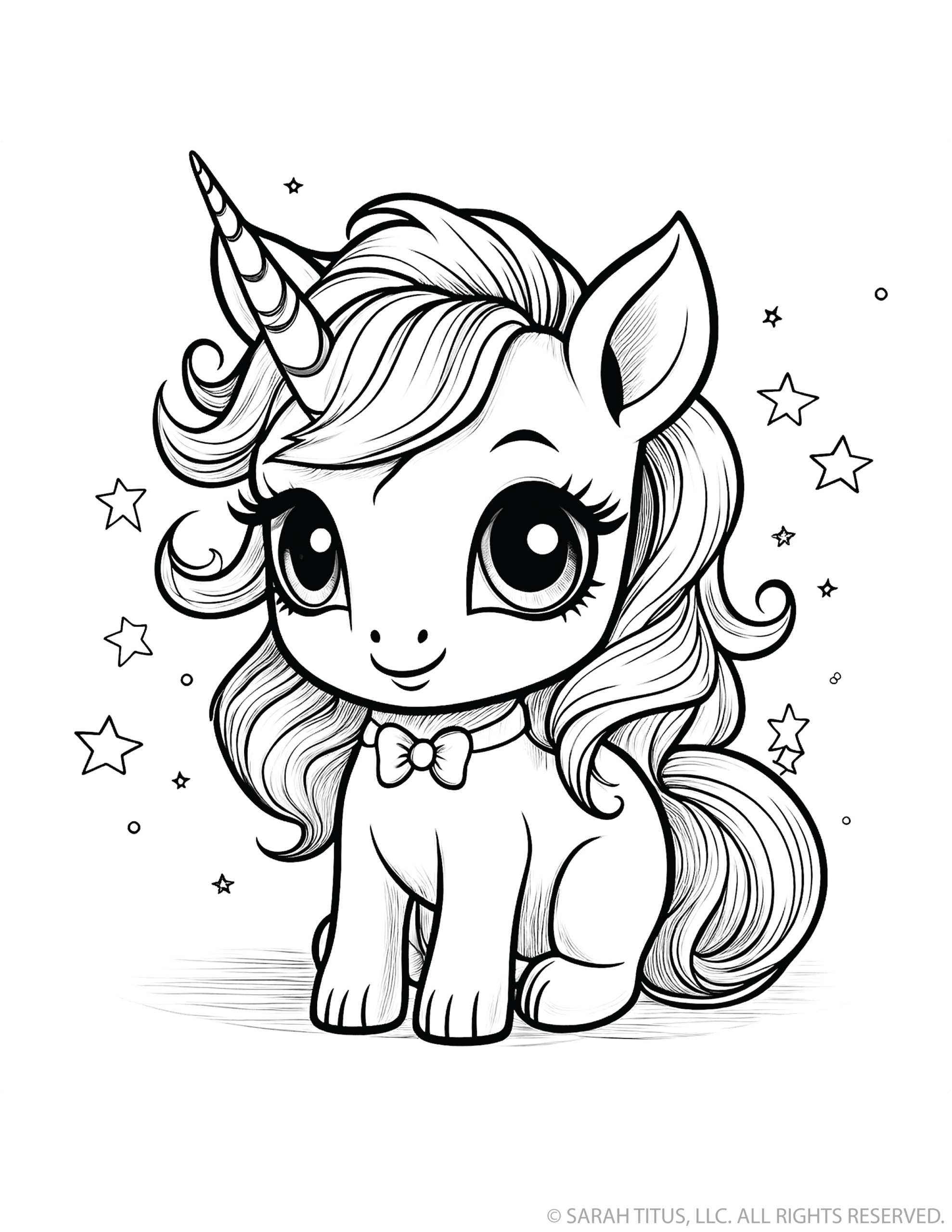 Bow Tie Unicorn