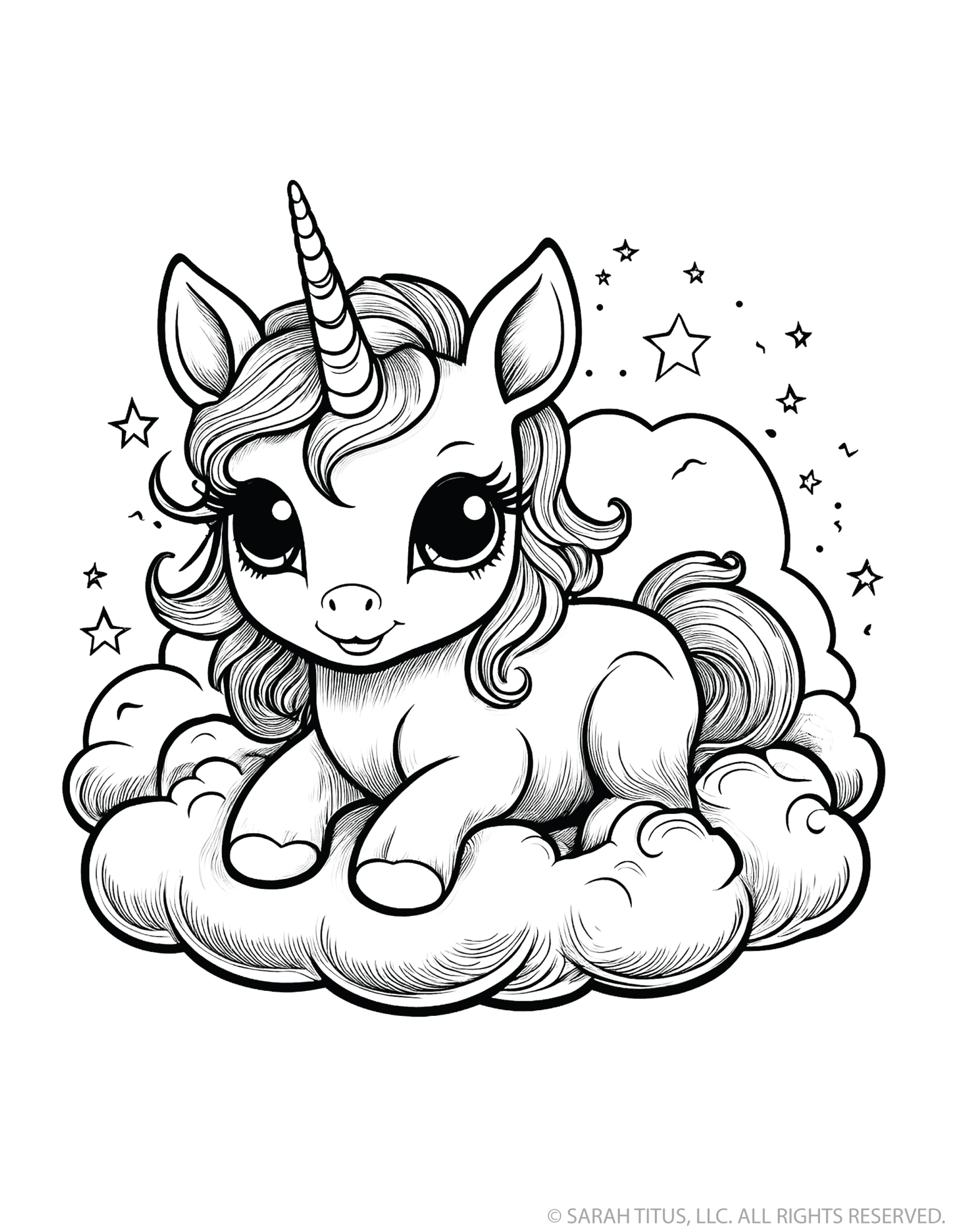 Kawaii Cloud Unicorn