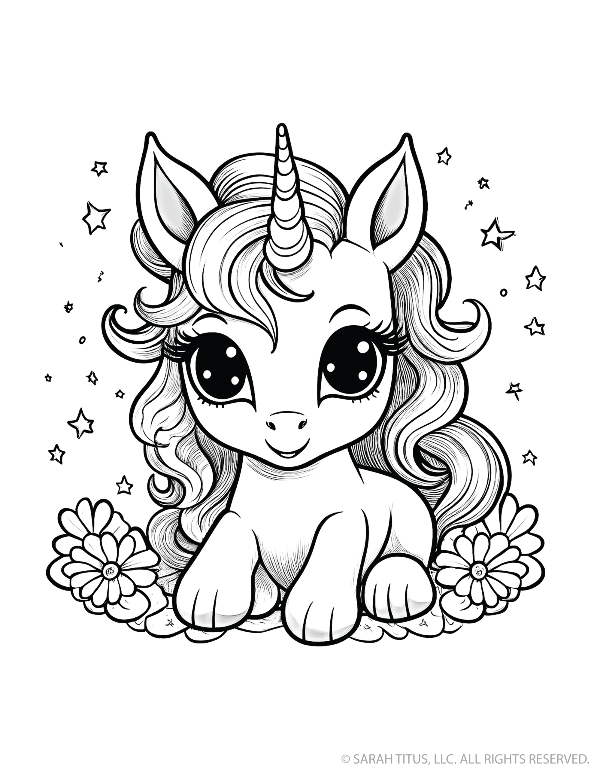 Flower Meadow Unicorn