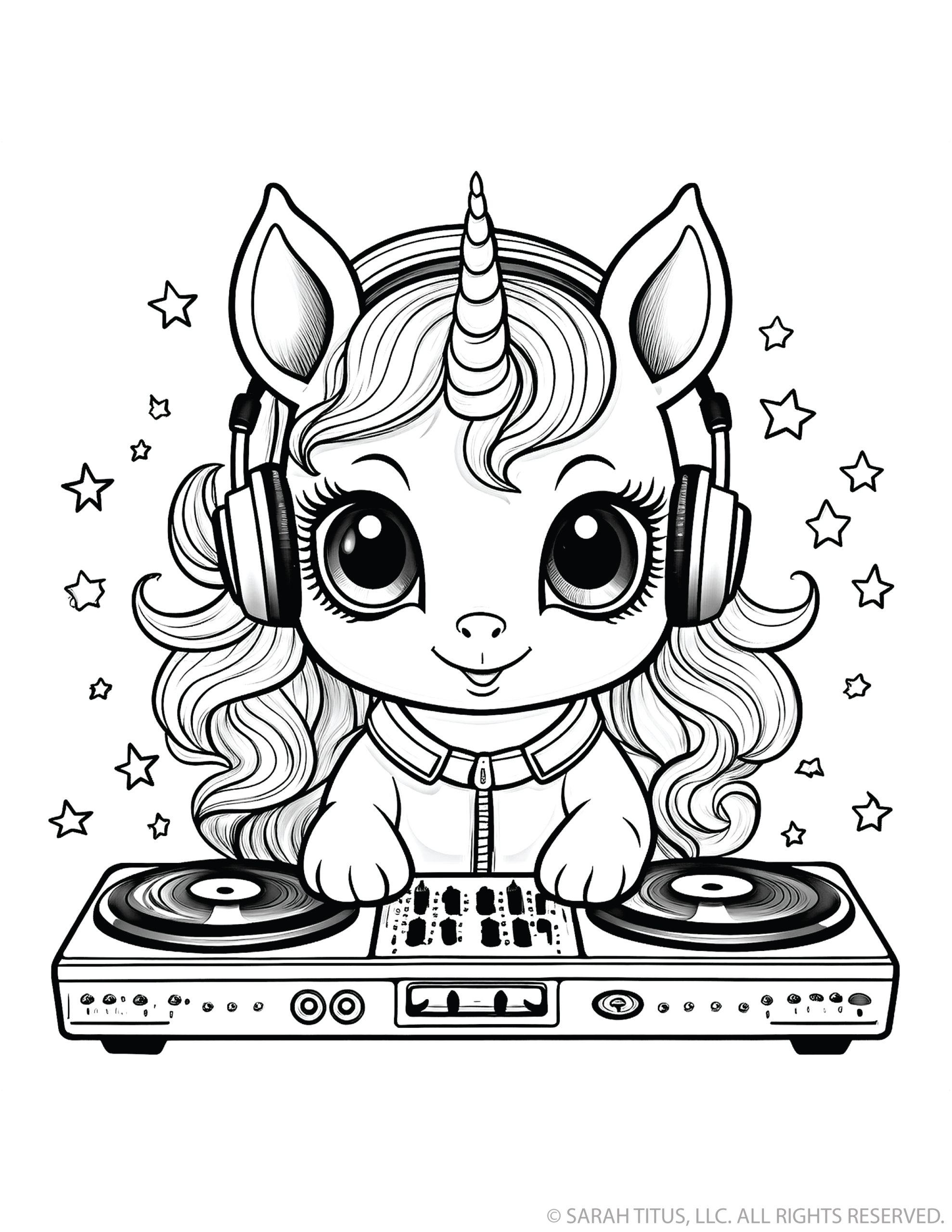 DJ Decks Unicorn