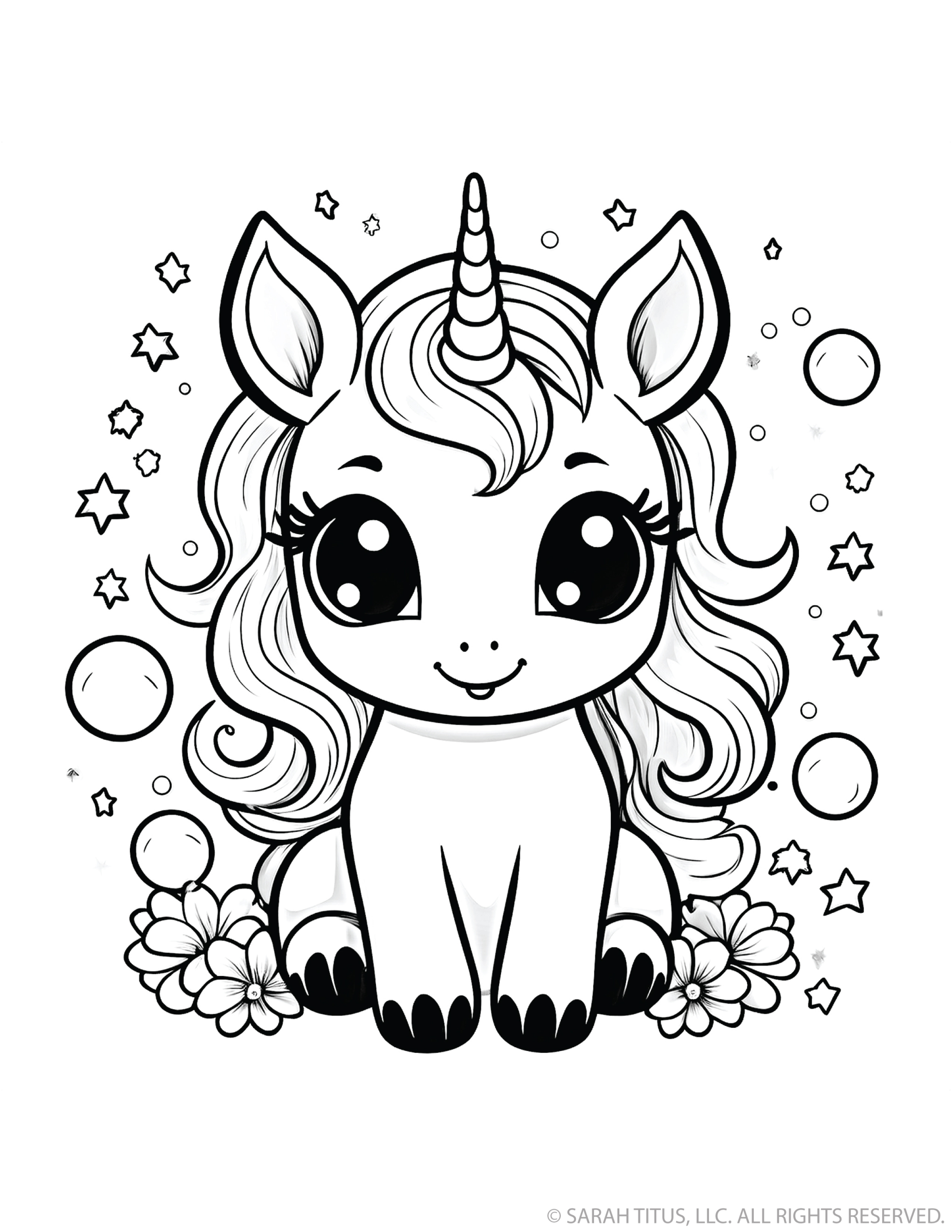 Bubbles Unicorn
