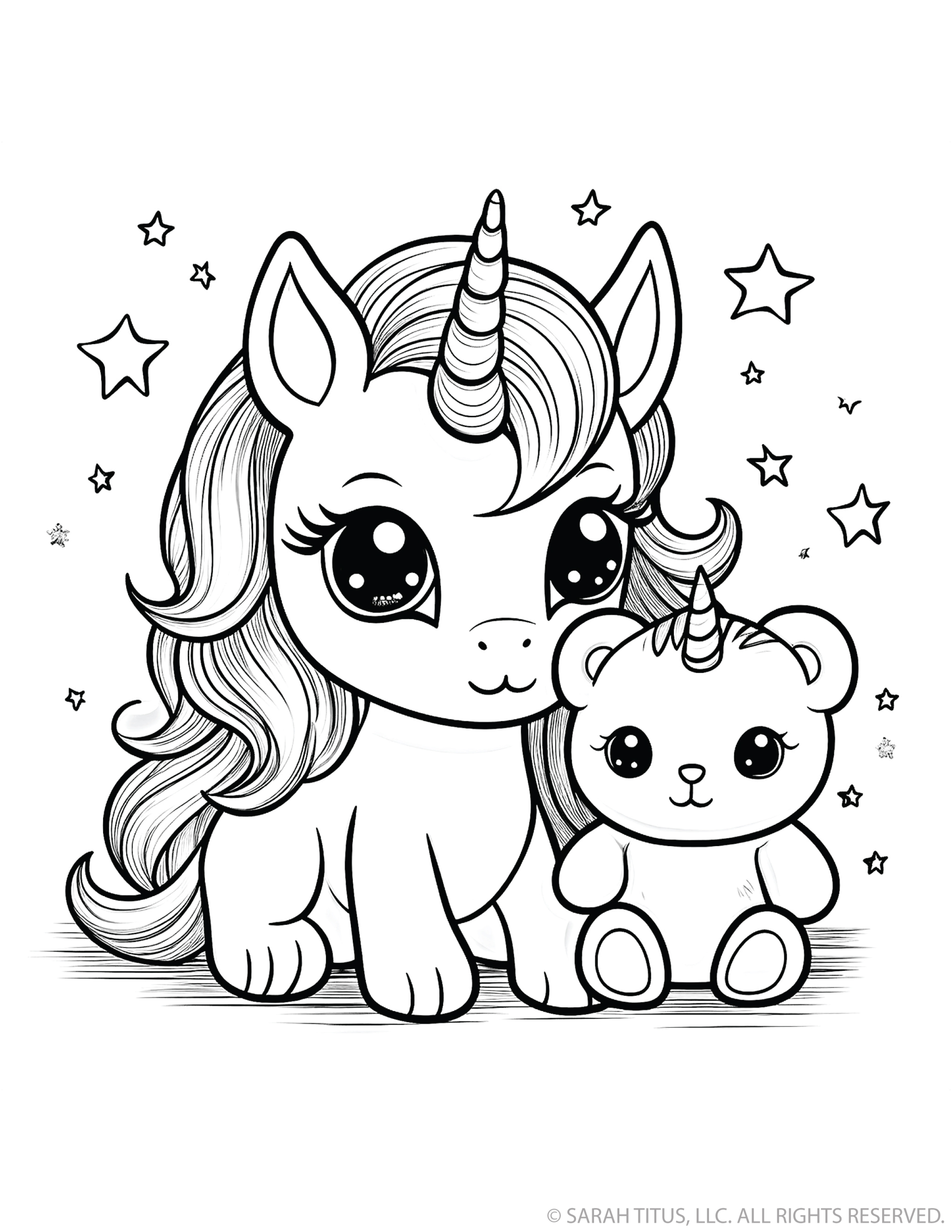 Unicorn Bear Friend