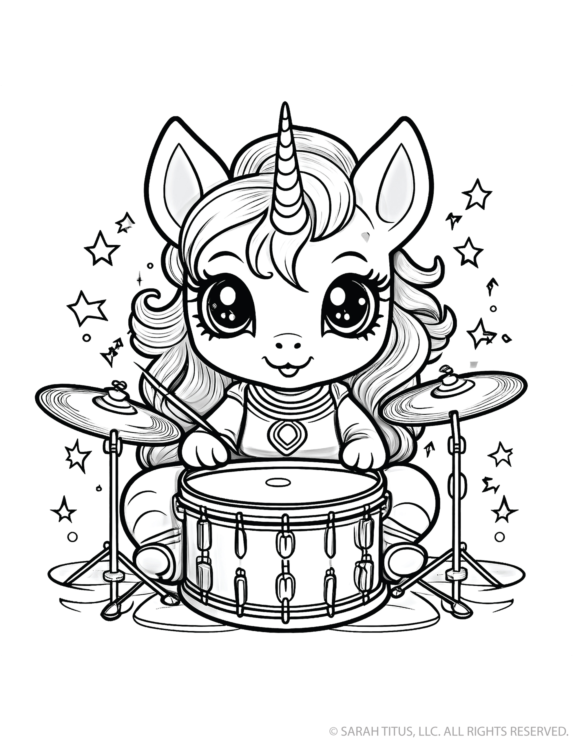 Drum Kit Unicorn