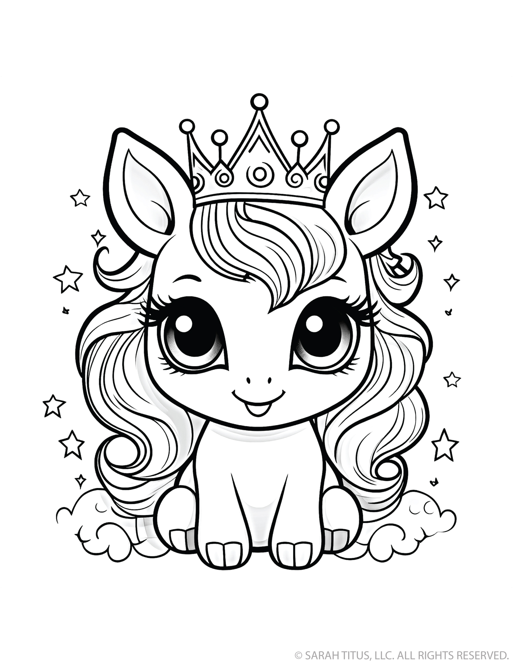 Princess Crown Unicorn