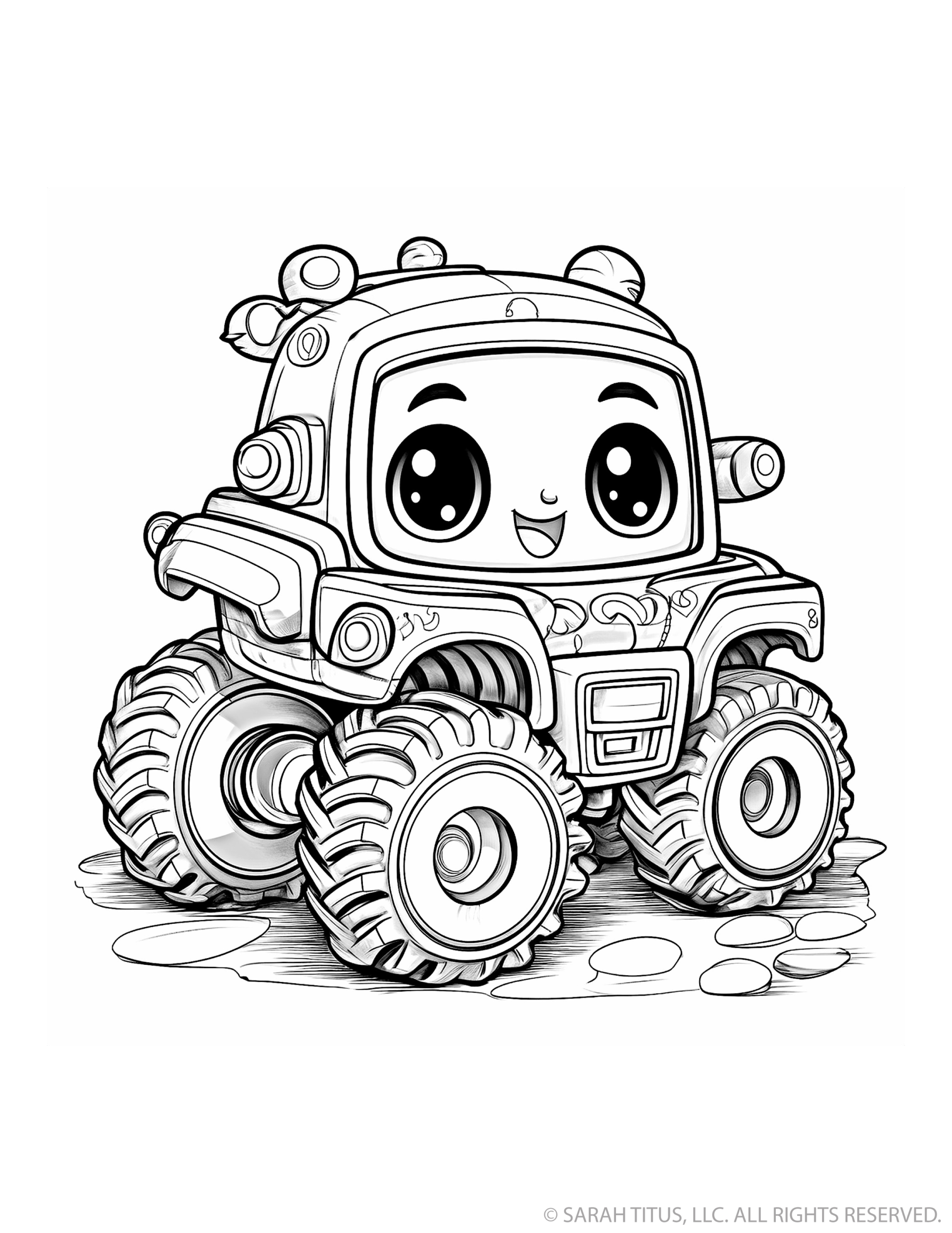 Fun Monster Truck In Mud
