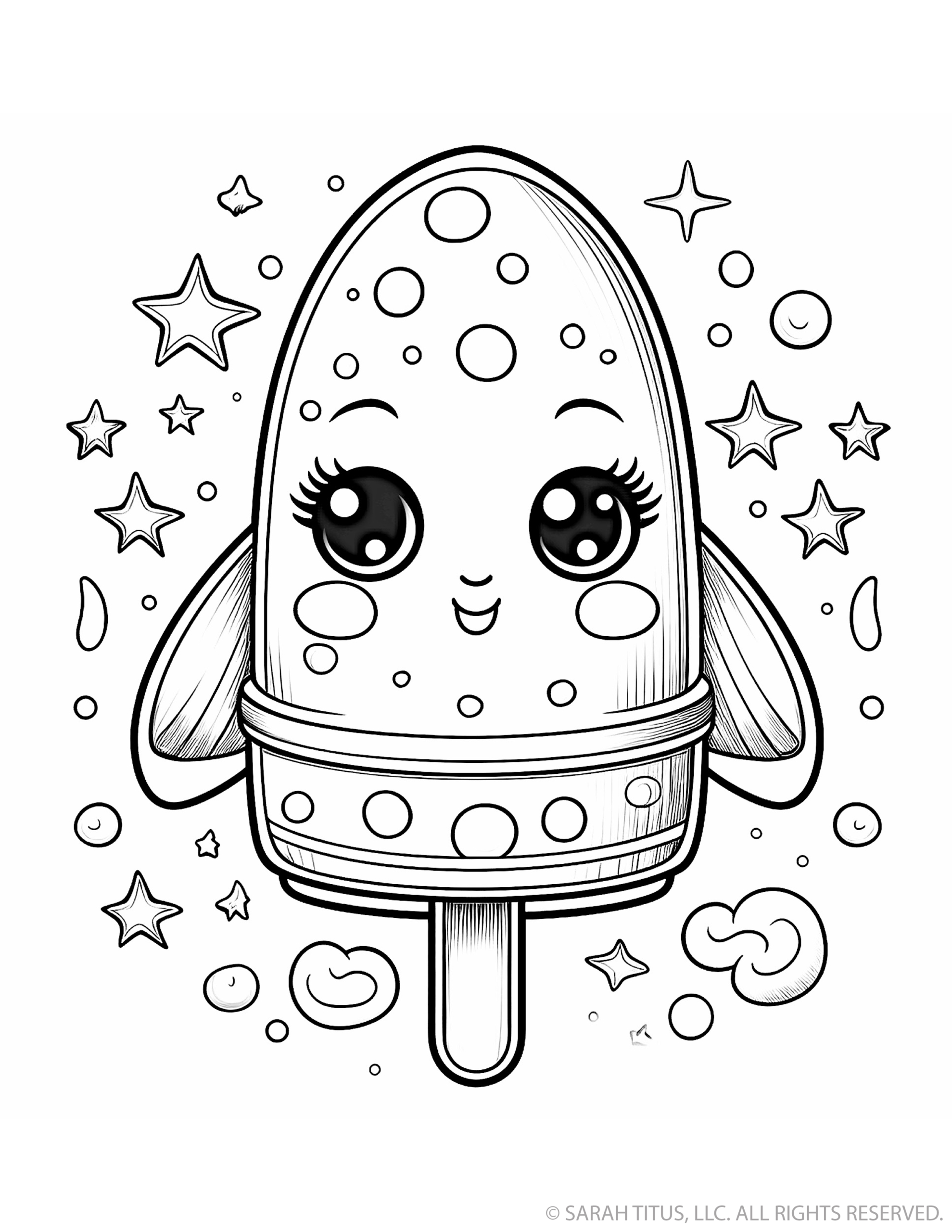 Rocket Ice Lolly