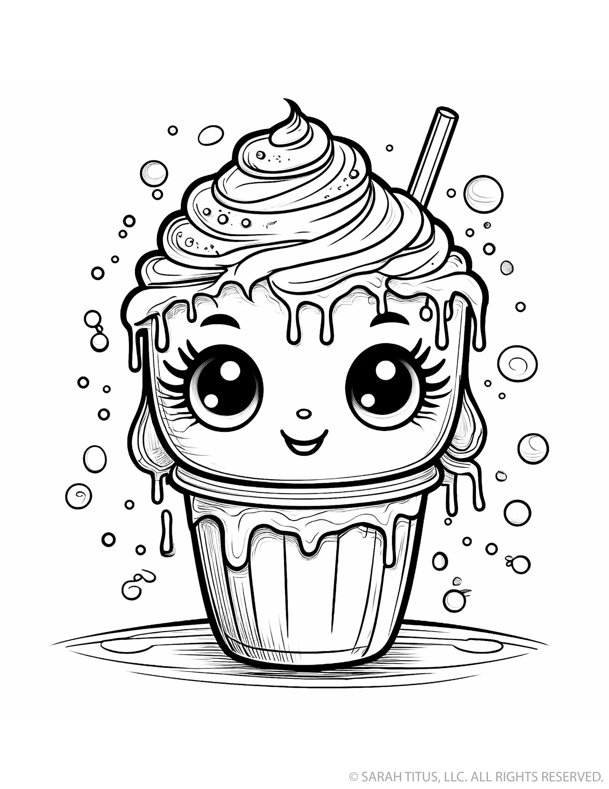 Giant Drippy Ice Cream Treat