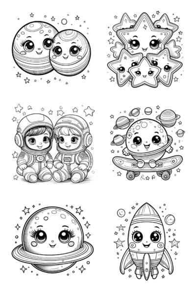 Solar System Coloring Pages