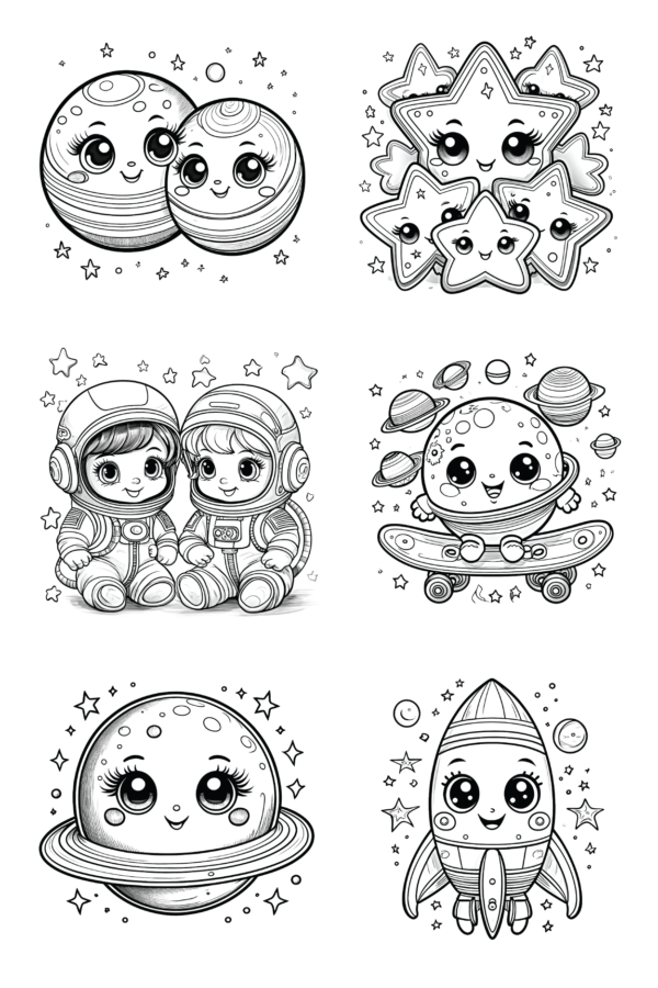 Solar System Coloring Pages