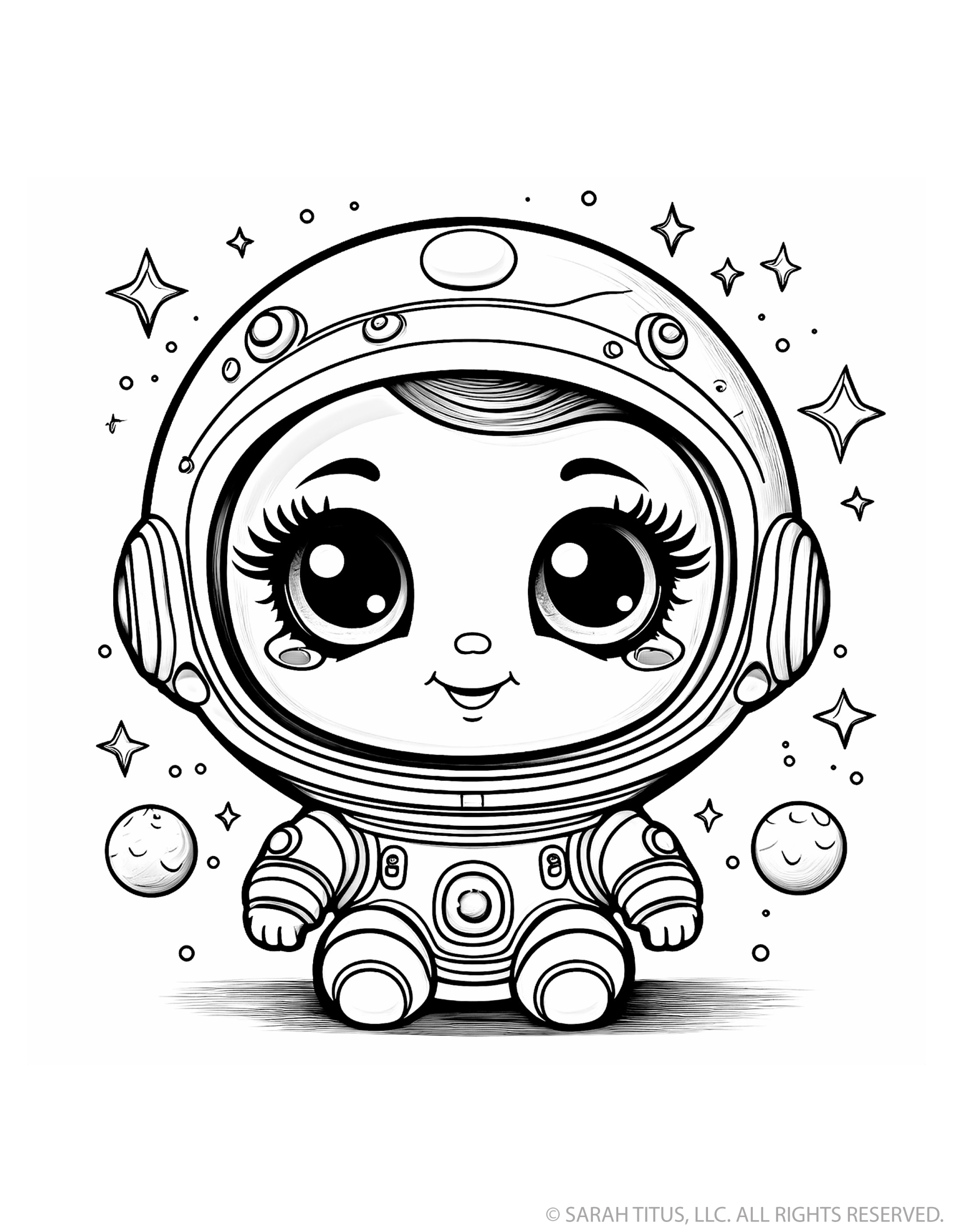 Sweet Astronaut Kid