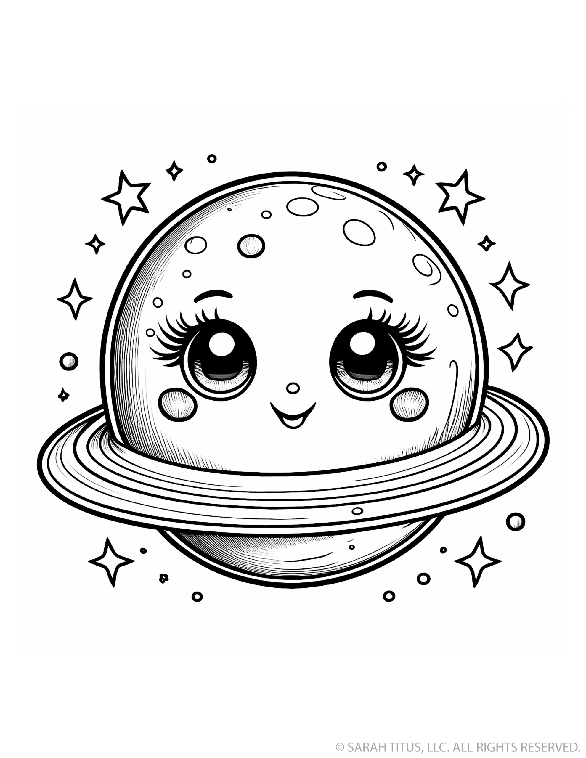 Sparkly Saturn