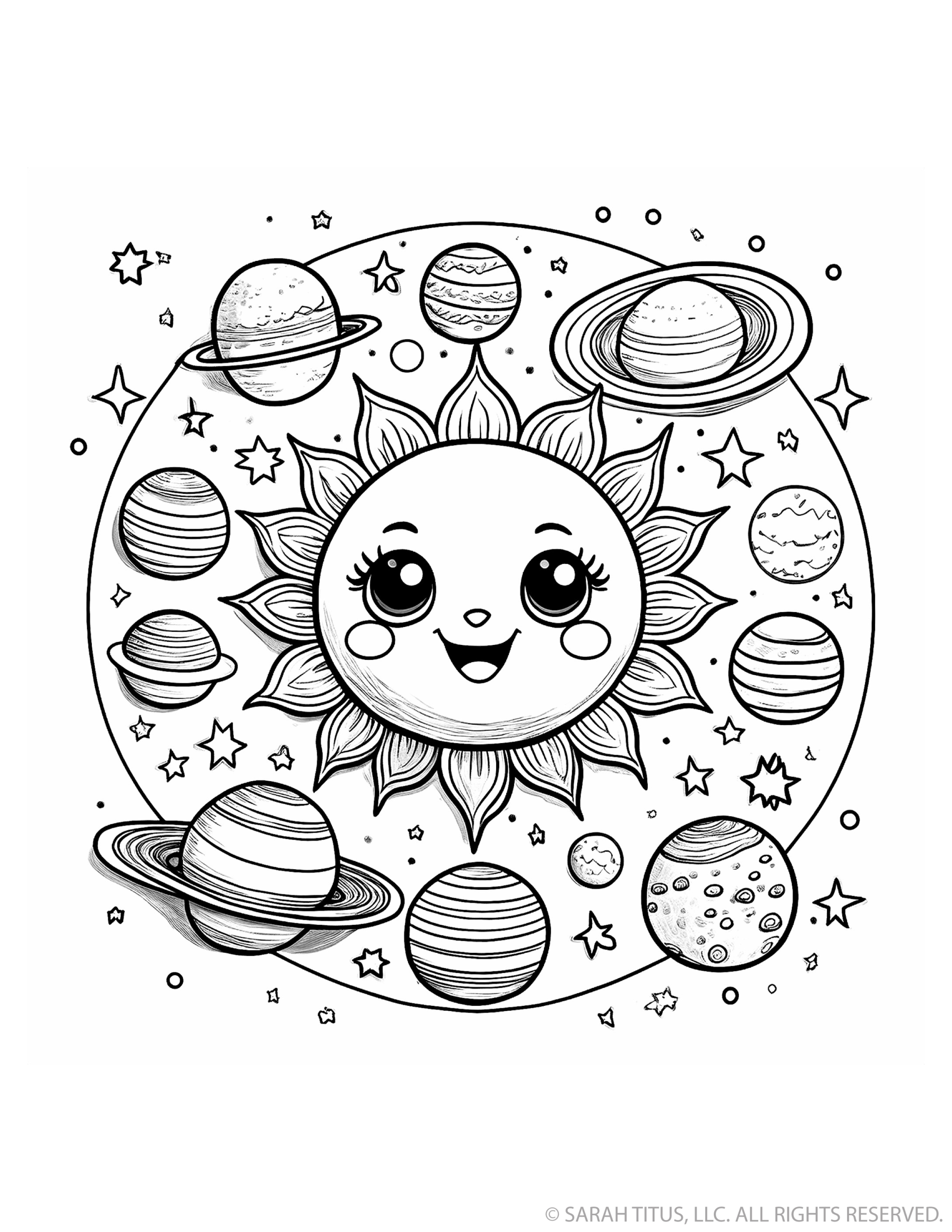Cool Sun & Planets