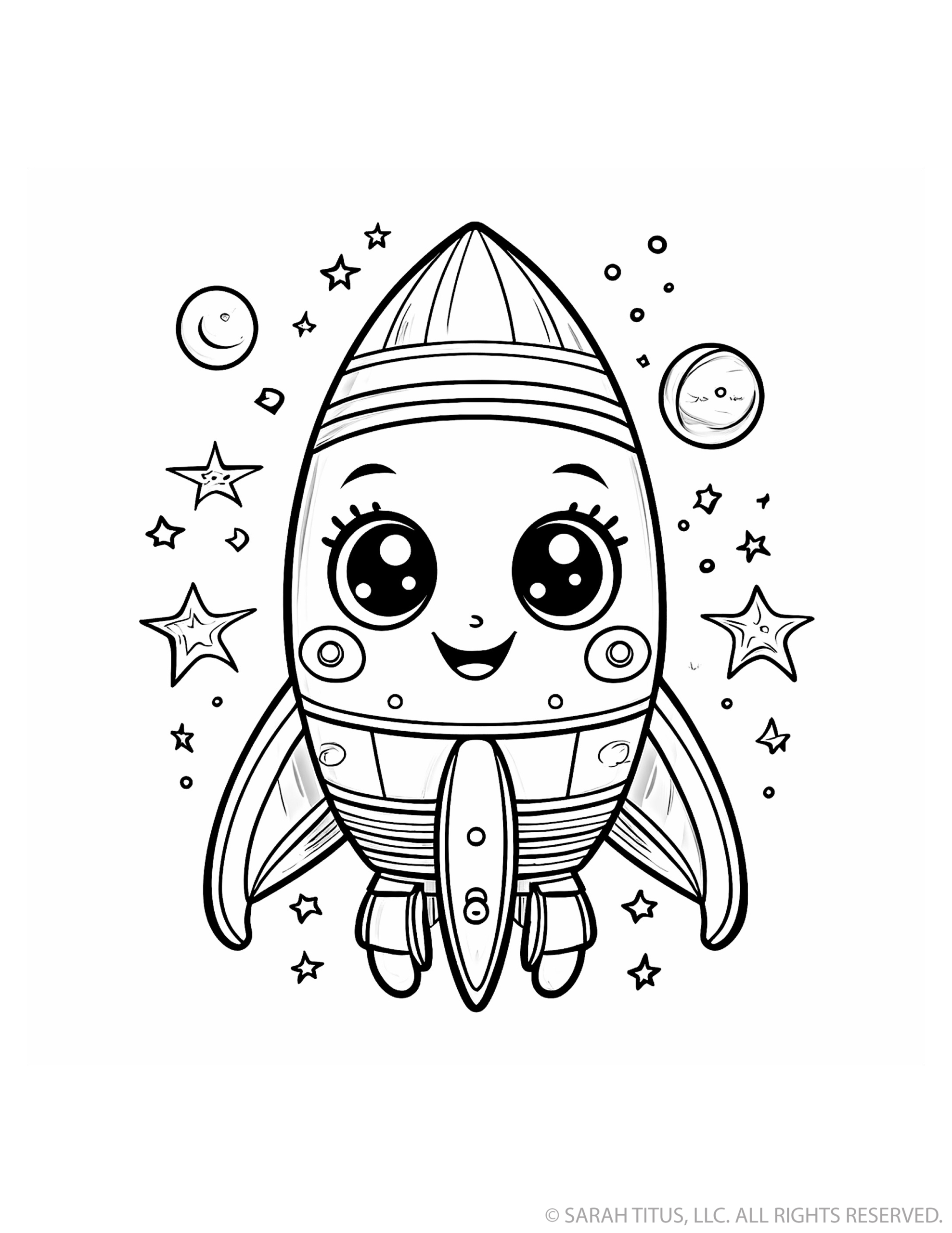 Whooshing Rocketship