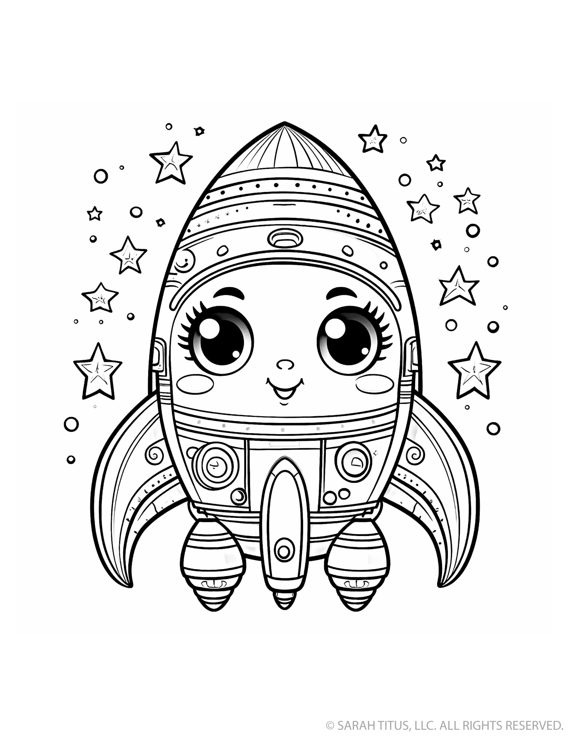 Zooming Rocket Stars