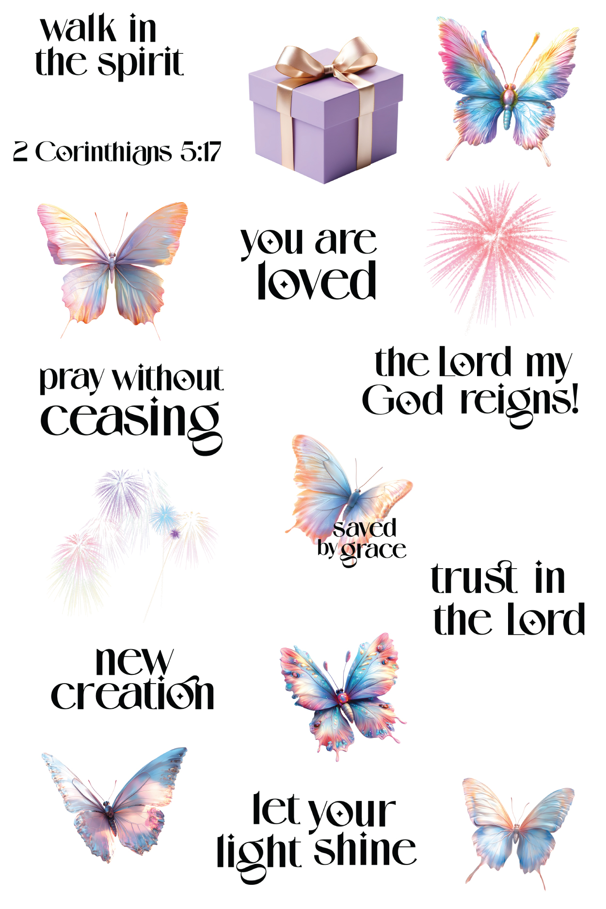 Pegatinas digitales de nueva creación – Sarah Titus Pegatinas digitales de nueva creación – Sarah Titus