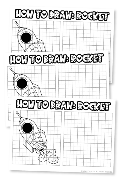 How to Draw a Rocket-01