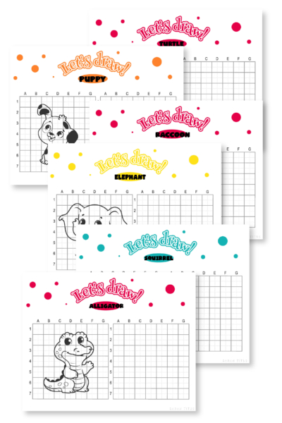 Let's Draw Printables-01
