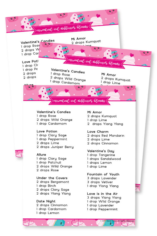 Valentine Essential Oil Diffuser Blends-01